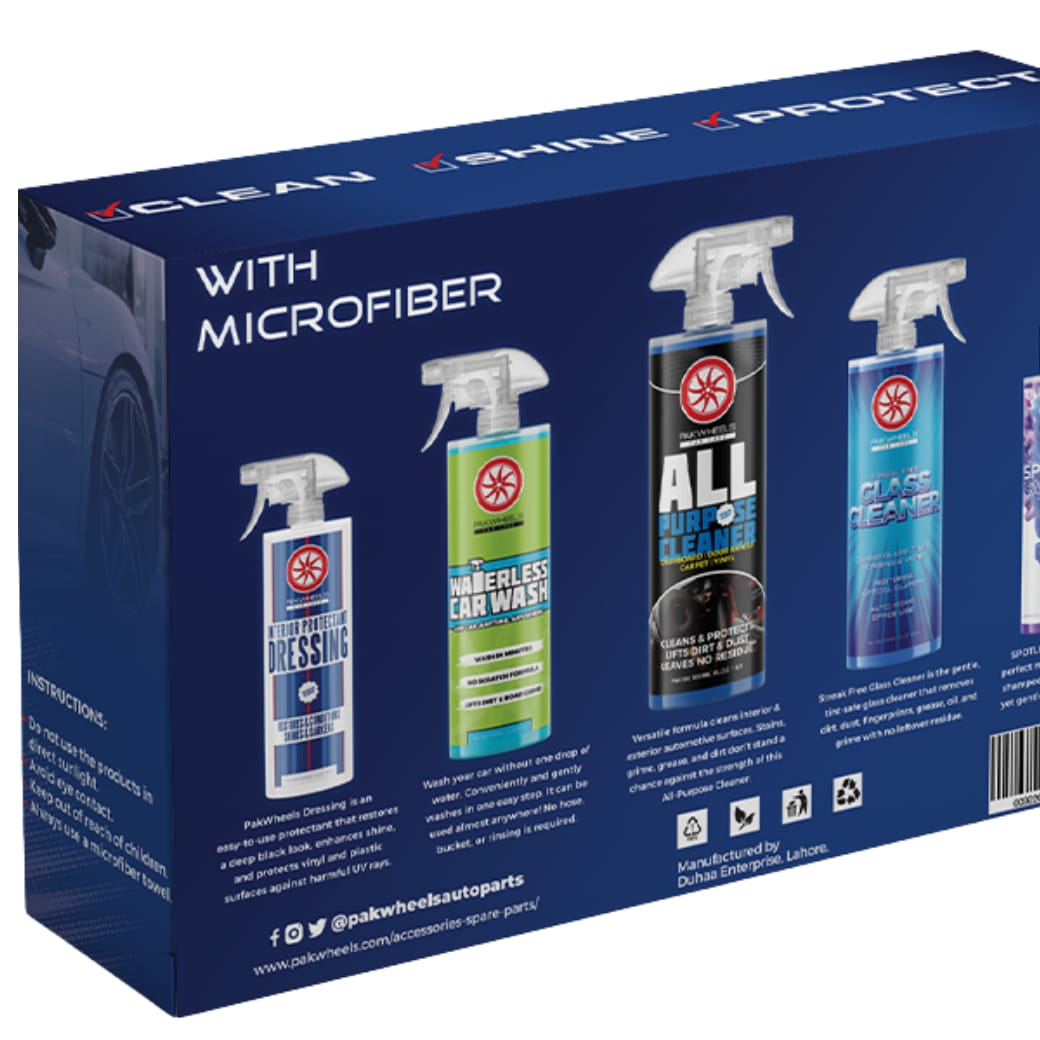 PakWheels Car Care Kit 6 IN1 PAKWHEELS