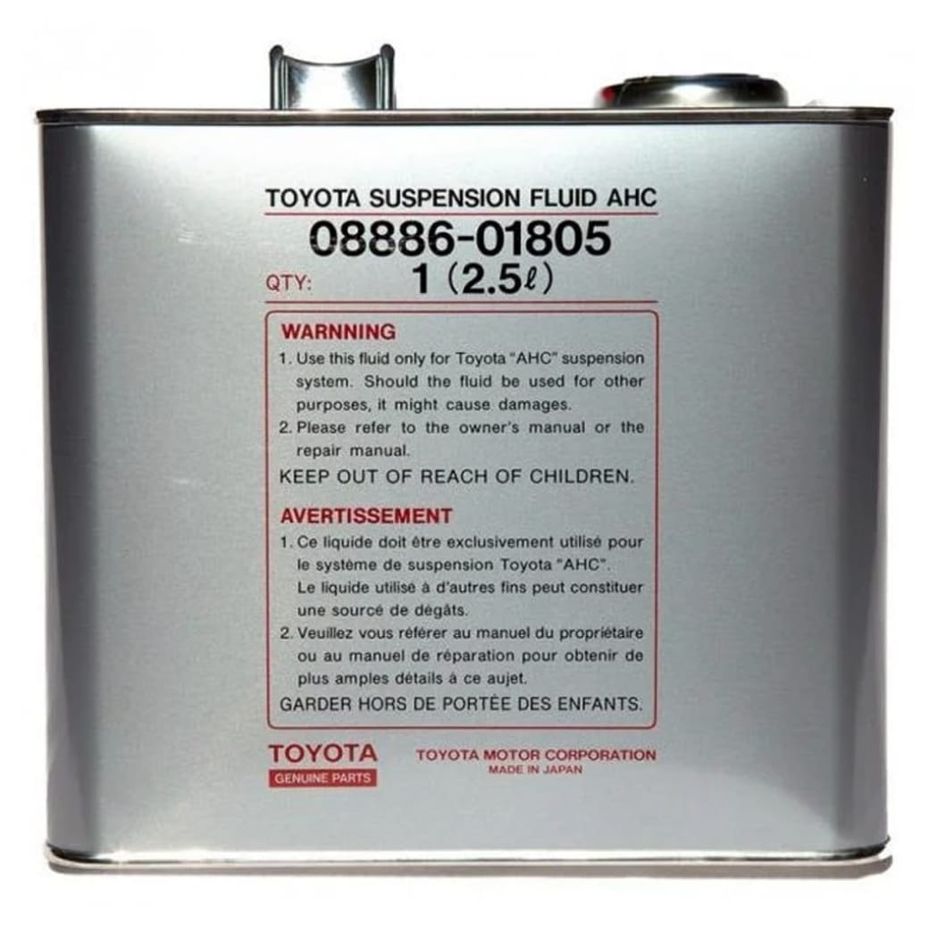 TOYOTA GENIUNE SUSPENSION FLUID ASF AHC 2.5 liter