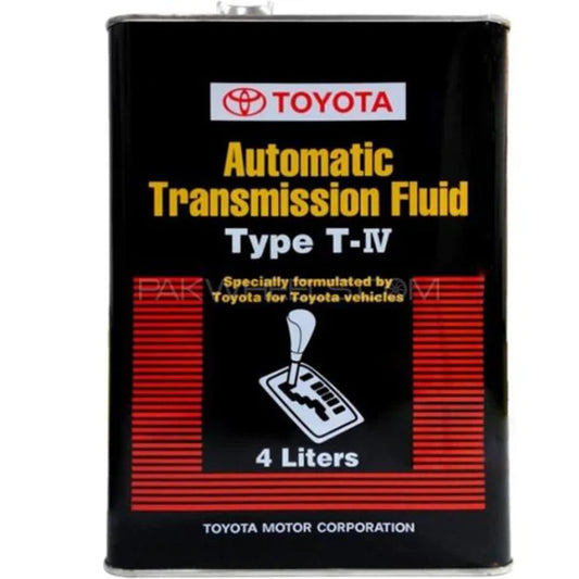 TOYOTA GENIUNE ATF FLUID T-IV TRANSMSSION FUILD GEAR OIL 4 liter