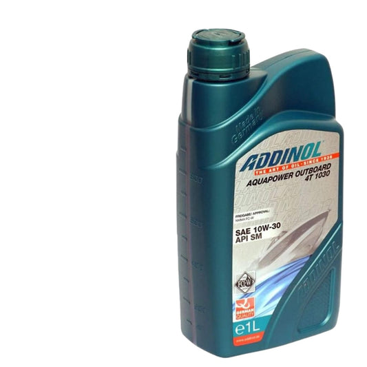 ADDINOL 10W-30 Aquapower Outboard 4 T 10W-30 FC-W SM OUTBOARD MARINE ENGINE MOTOR OIL 1 LITRE
