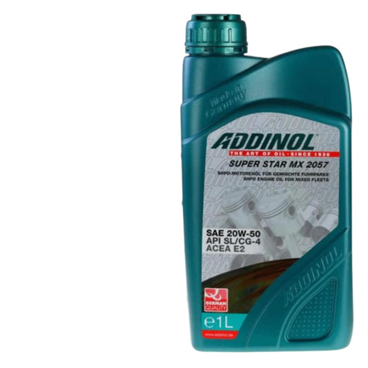 ADDINOL 20W-50 Super Star MX 2057 ACEA E2 SL 20W-50 SL PETROL ENGINE MOTOR OIL 1 LITRE