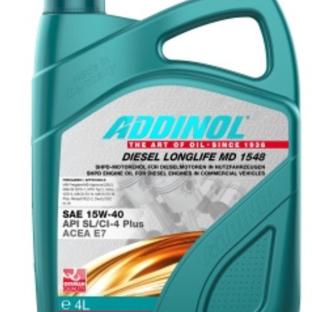 ADDINOL 15W-40 Diesel Long Life MD 1548 ACEA E7 15W-40 CI-4 PLUS CI-4 DIESEL ENGINE MOTOR OIL 4 LITRE