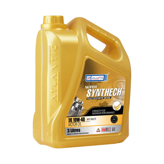 ATLANTIC 10W-40 ATLANTIC FULLY SYNTHETIC 10W40 SP PETROL ENGINE MOTOR OIL 3 LITRE