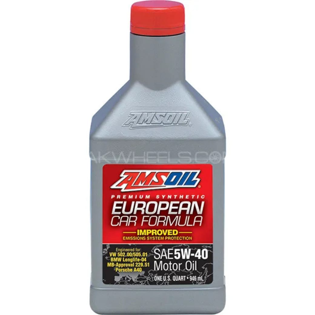 AMSOIL 5W-40 EURO 5W-40 RED SERIES SN SN PETROL ENGINE MOTOR OIL 1 LITRE