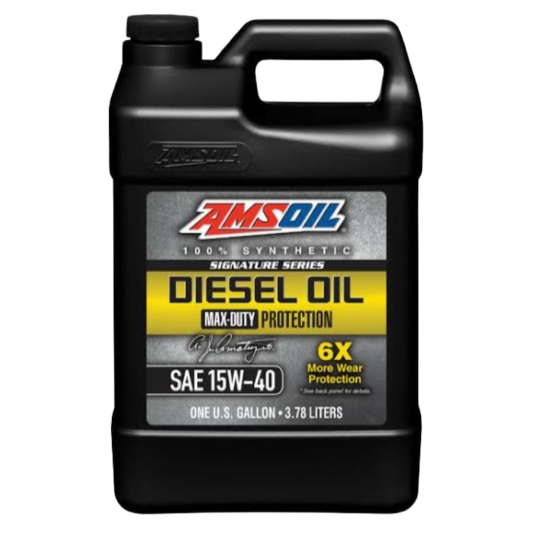 AMSOIL 15W-40 SIGNATURE MAX DUTY 15W40 CK-4 CK-4 DIESEL ENGINE MOTOR OIL 4 LITRE