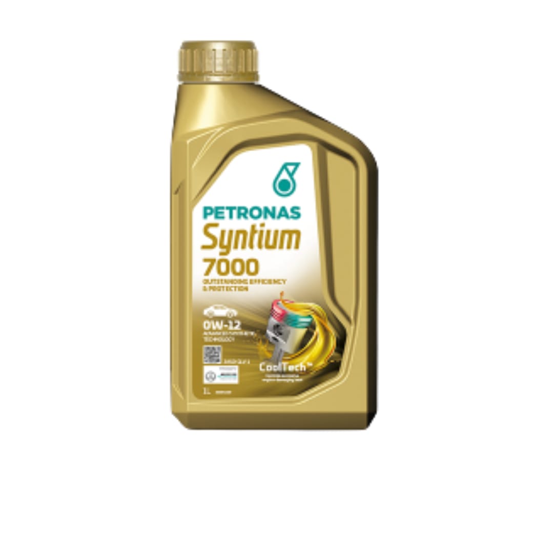 PETRONAS 0W-12 SYNTIUM 7000 0W-12 FOUR WHEELERS GASOLINE HYBIRD ENGINE OIL FULLY SYNTHETIC API SP SP PETROL ENGINE MOTOR OIL 1 LITRE