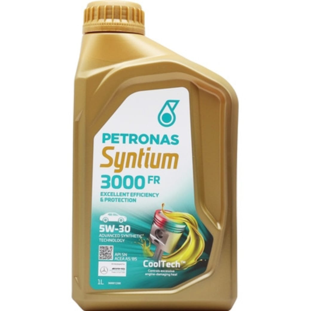 PETRONAS 5W-30 SYNTIUM 3000 5W-30 FOUR WHEELERS GASOLINE ENGINE OIL SYNTHETIC API SN SN PETROL ENGINE MOTOR OIL 1 LITRE