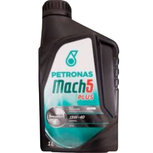 PETRONAS 15W-40 MACH 5 PLUS 15W-40 FOUR WHEELERS GASOLINE PREMIUM ENGINE OIL API SL SL PETROL ENGINE MOTOR OIL 1 LITRE