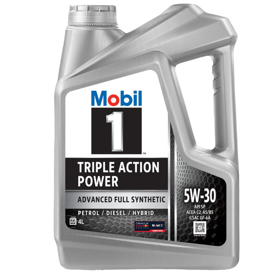 Mobil 1 IMPORTED  5W-50  Mobil 1 ( 5W50 CF)  SP  PETROL  ENGINE MOTOR OIL  4  LITRE   Triple Action Power