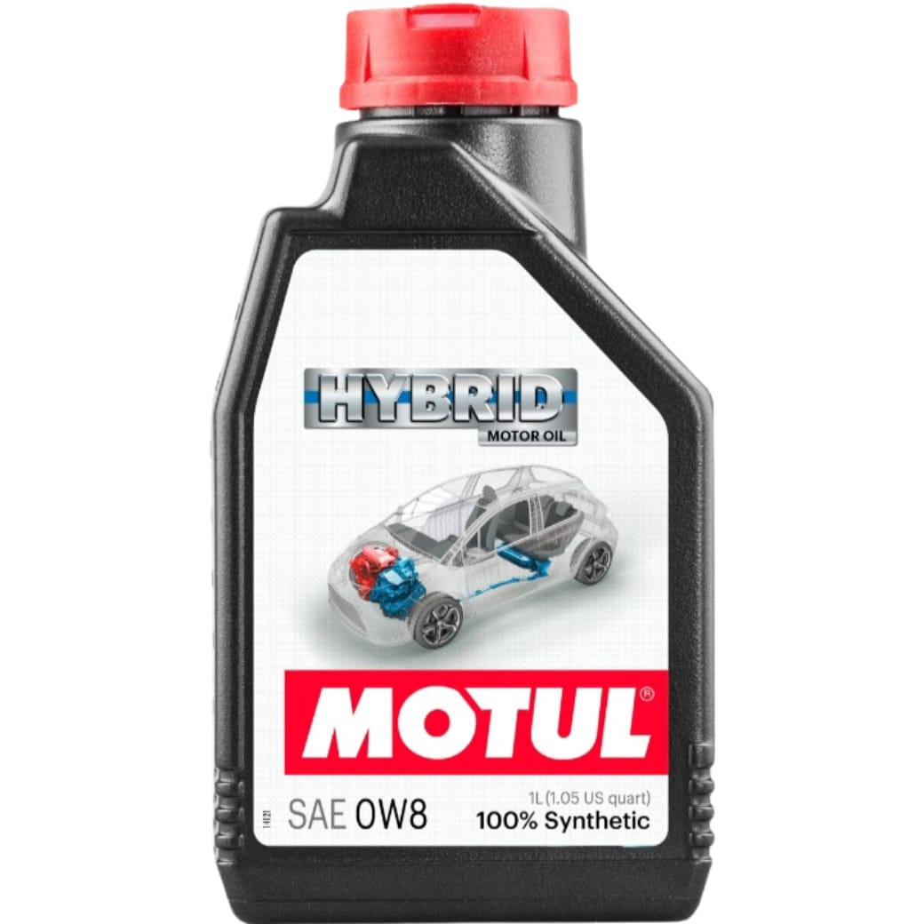 MOTUL 0W-8 8100 ESTER SERIES (PCMO) HYBRID 0W8 SP SP PETROL ENGINE MOTOR OIL 1 LITRE