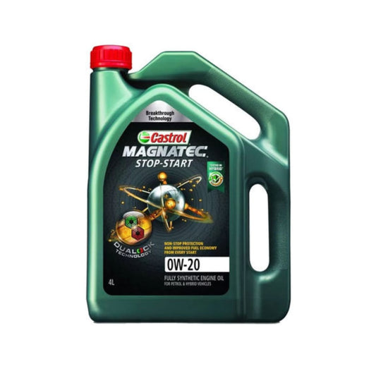 CASTROL0W-20 CASTROL MAGNETIC 0W-20 SYNTHETIC SP PETROL ENGINE MOTOR OIL4 LITRE