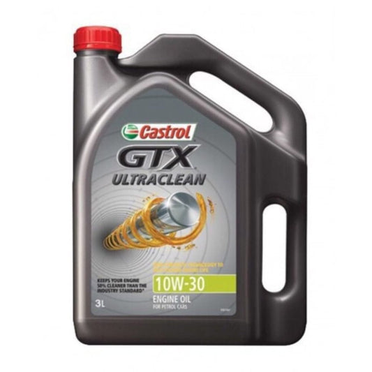 CASTROL10W-30GTX 10W-30 ULTRA CLEAN SN+PETROLENGINE MOTOR OIL3LITRE