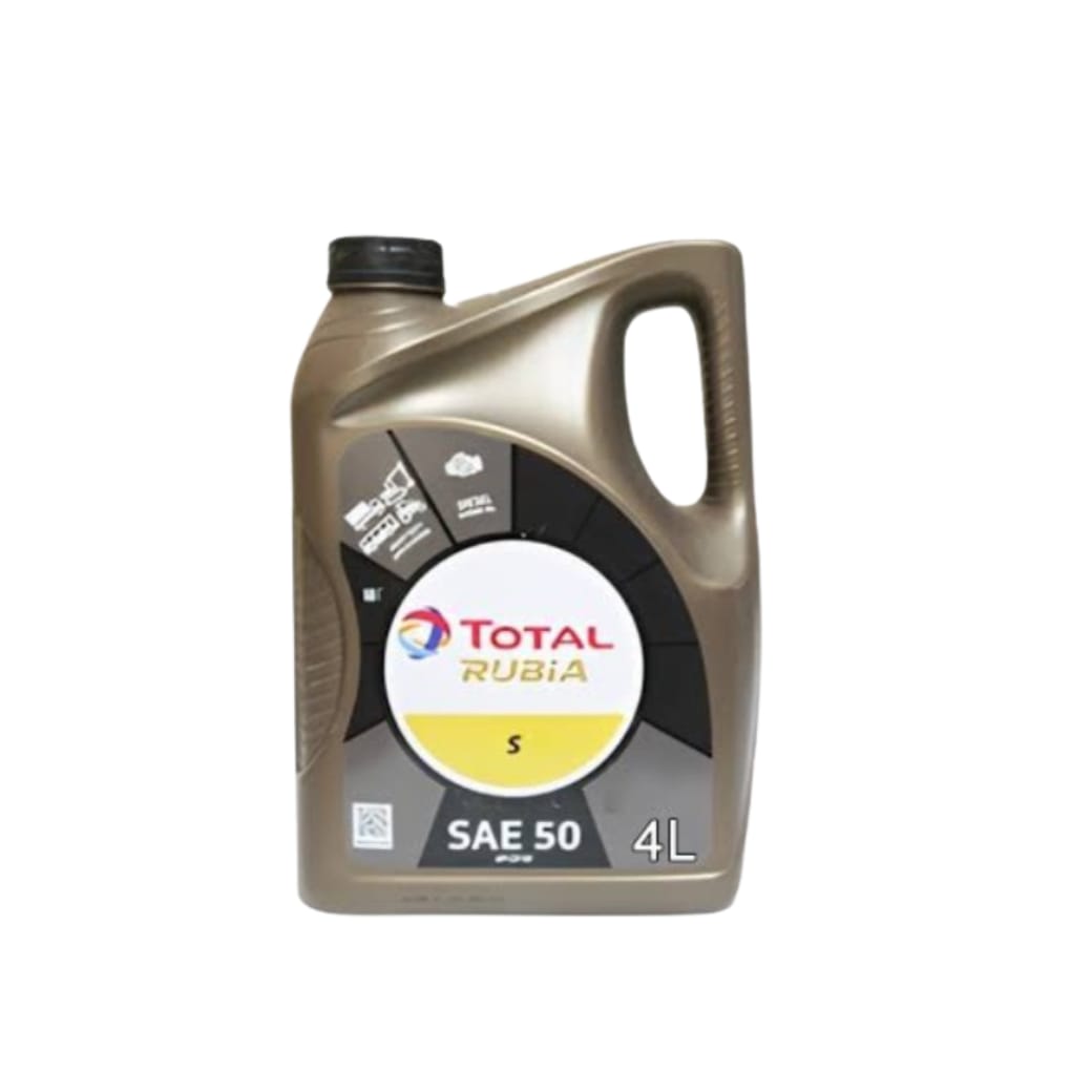 TOTAL PARCOSAE-50RUBIA FLEET HD100 SAE 50 CDDIESELENGINE MOTOR OIL4LITRE