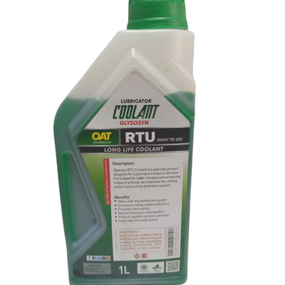 Lubricator GLYSOSYN ALL WEATHER COOLANT GREEN 1 liter