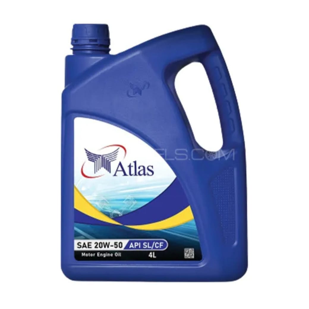 ATLAS  20W-50  MOTOR ENGINE OIL SAE 20W-50 API SL  SL  PETROL  ENGINE MOTOR OIL