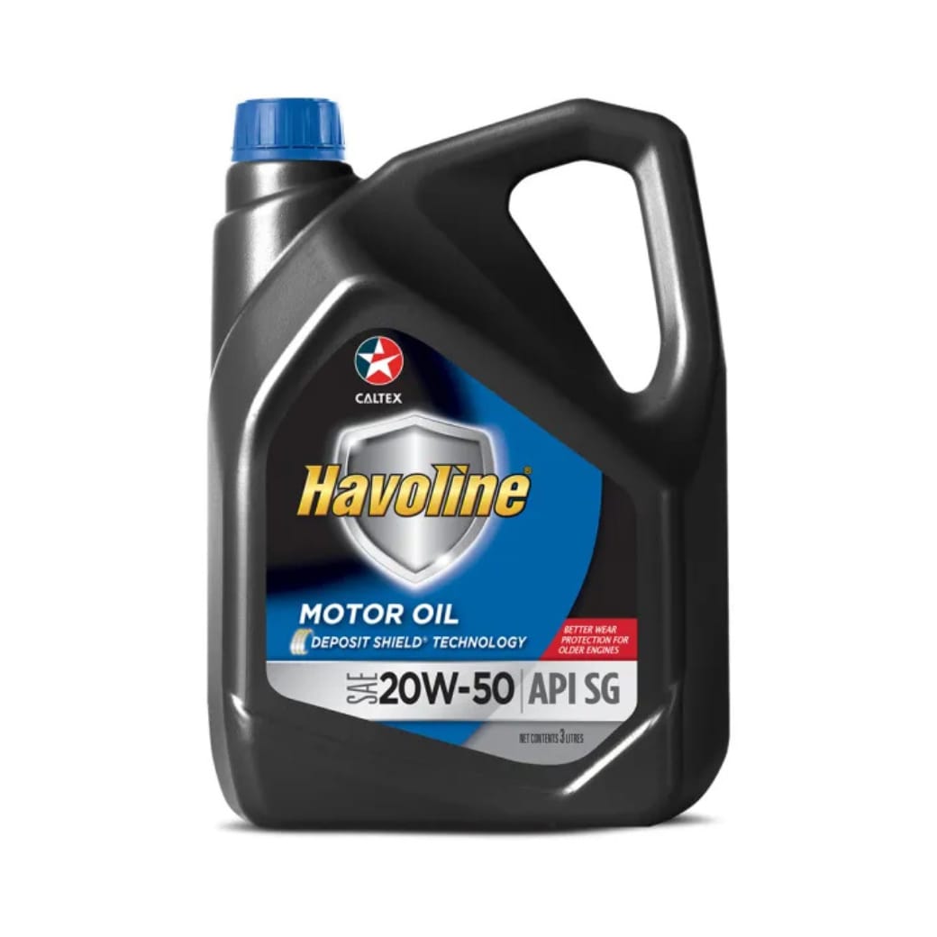 CALTEX  20W-50  Havoline Motor Oil SAE (20W-50) SG/CD  SG  PETROL  ENGINE MOTOR OIL