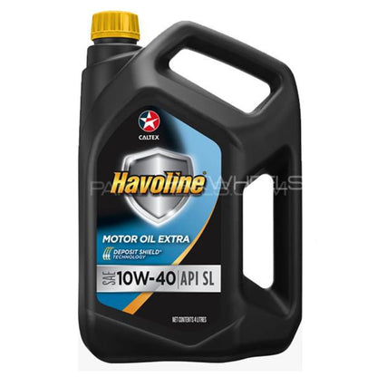 CALTEX  10W-40  Havoline Motor Oil SAE 10W-40 SL  SL  PETROL  ENGINE MOTOR OIL