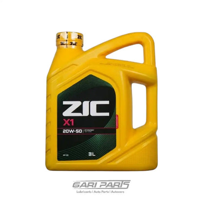 20W-50 ZIC X1 API SG PETROL ENGINE MOTOR OIL GENUINE BUY FROM GARIPARTS