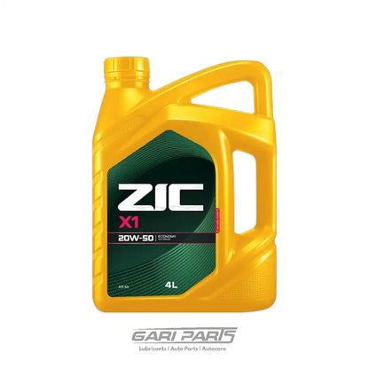 20W-50 ZIC X1 API SG PETROL ENGINE MOTOR OIL GENUINE BUY FROM GARIPARTS