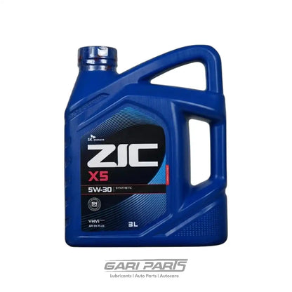 5W-30 ZIC X5 - API SN+ PETROL ENGINE MOTOR OIL GENUINE BUY FROM GARIPARTS