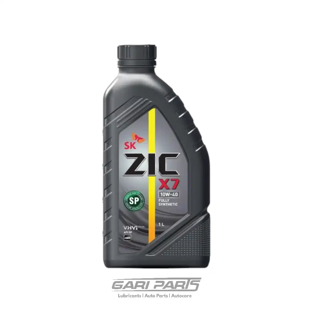 10W-40 ZIC X7 (A) SYNTHETIC API SP PETROL ENGINE MOTOR OIL GENUINE BUY FROM GARIPARTS