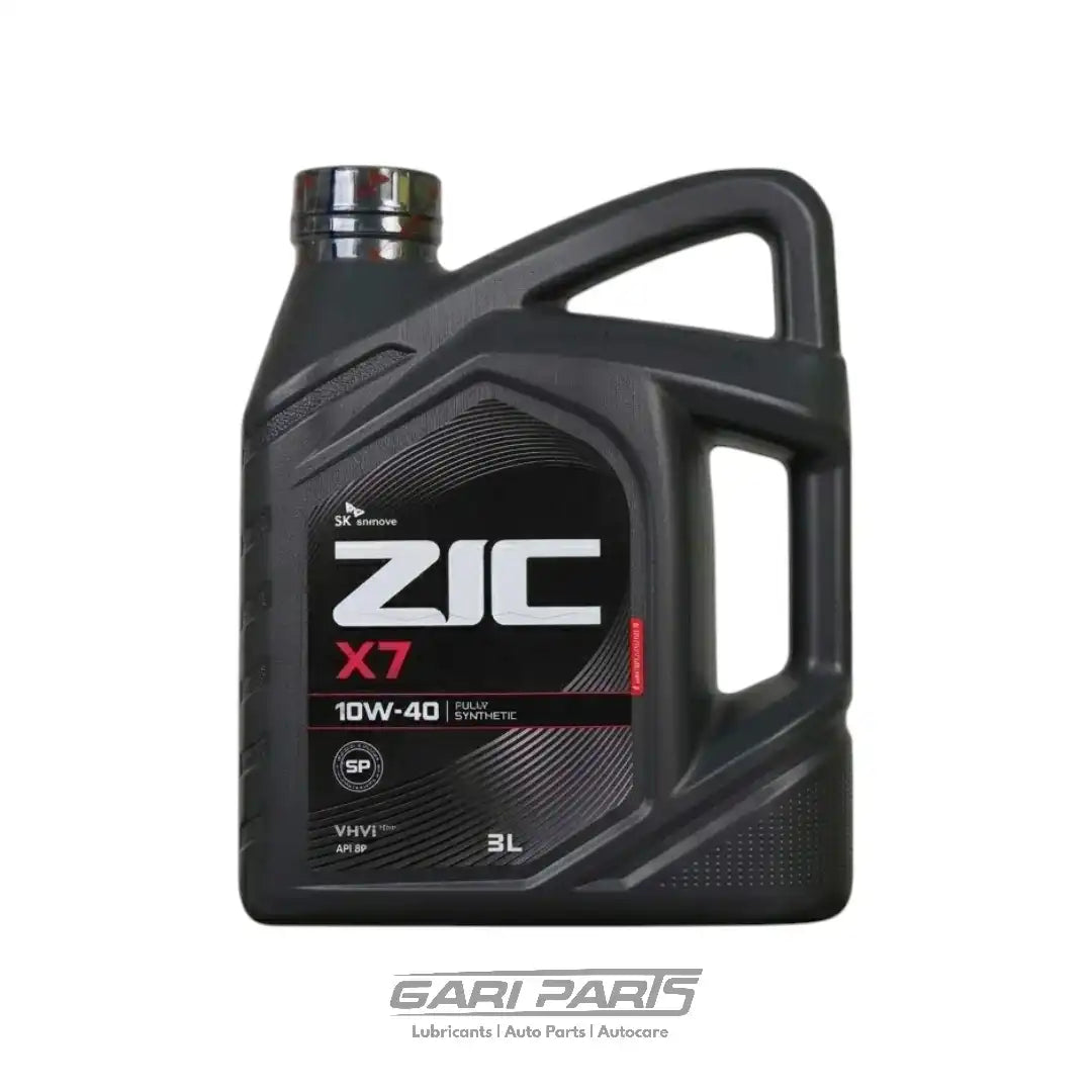 10W-40 ZIC X7 (A) SYNTHETIC API SP PETROL ENGINE MOTOR OIL GENUINE BUY FROM GARIPARTS