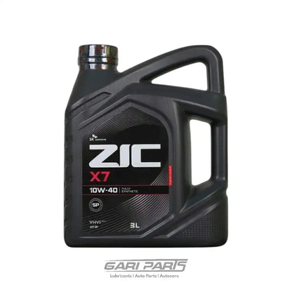 10W-40 ZIC X7 (A) SYNTHETIC API SP PETROL ENGINE MOTOR OIL GENUINE BUY FROM GARIPARTS