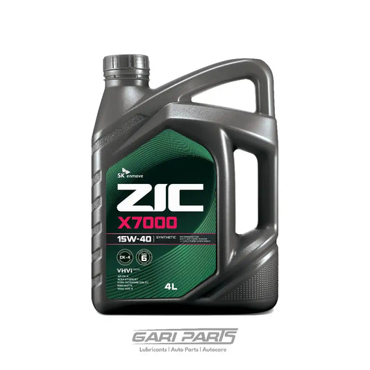 15W-40 ZIC X7000 API CI-4 DIESEL ENGINE MOTOR OIL GENUINE BUY FROM GARIPARTS