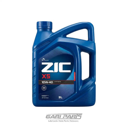 10W-40 ZIC X5 - API SN+ PETROL ENGINE MOTOR OIL GENUINE BUY FROM GARIPARTS
