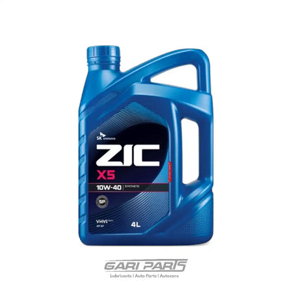 10W-40 ZIC X5 - API SN+ PETROL ENGINE MOTOR OIL GENUINE BUY FROM GARIPARTS
