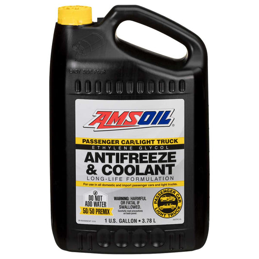AMSOIL Long Life Coolant 50/50 Mix. HD GREEN 3.78 liter