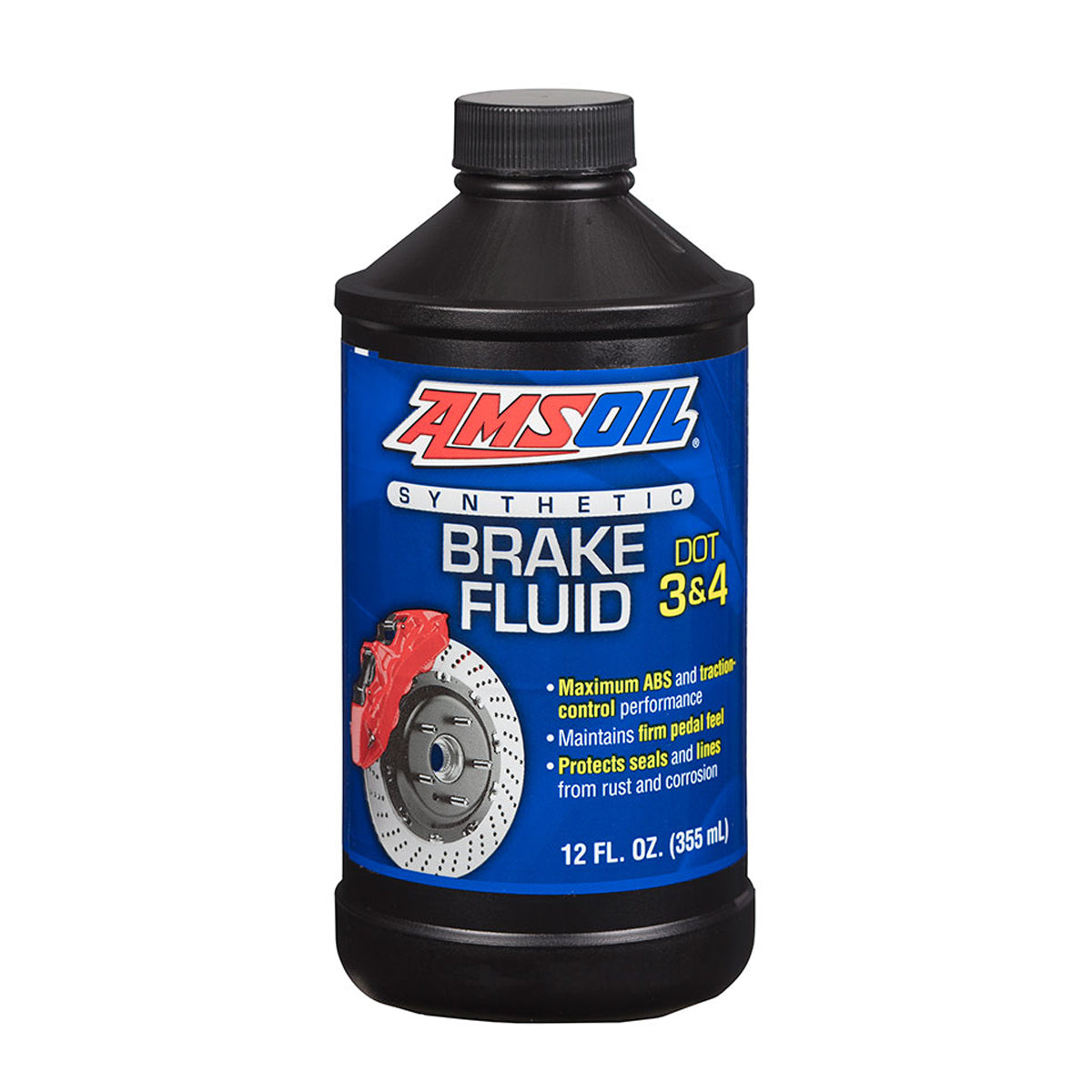 AMSOIL DOT 3-4 & 5.1 Brake Fluid ( Synthetic ) 0.355 liter