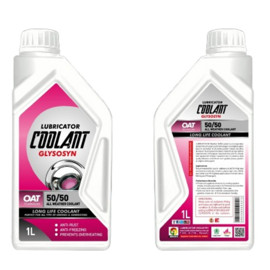 GLYSOSYN ALL WEATHER COOLANT 50/50 (Pink)