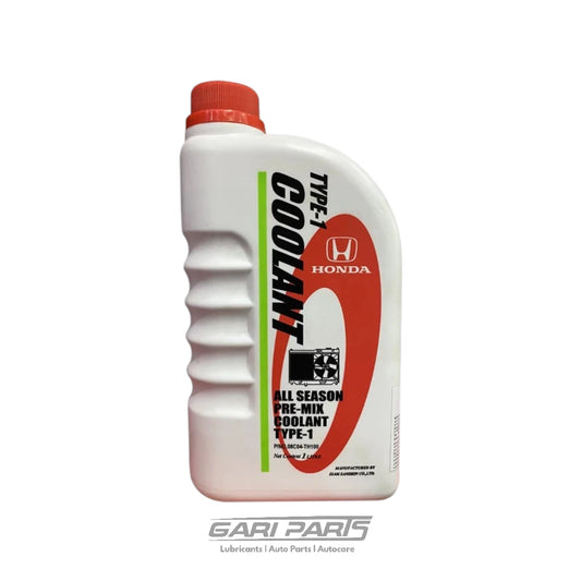 HONDA GENUINE COOLANT TYPE 1 GREEN 1 liter