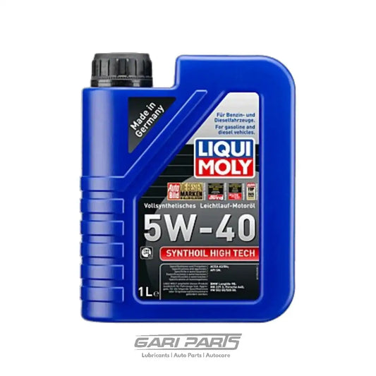 5W-40 LIQUI MOLY SYNTHOIL HIGH TECH API SN PETROL ENGINE MOTOR OIL GENUINE BUY FROM GARIPARTS