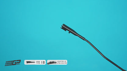 Flat Wiper Blade | Premium OEM-Style Windshield Wiper for Cars & SUVs GP GPW-FM