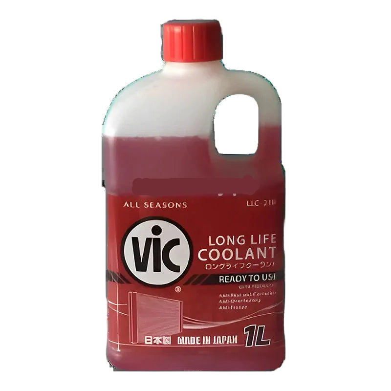 VIC LONG LIFE COOLANT READY TO USE RED 1 Litre
