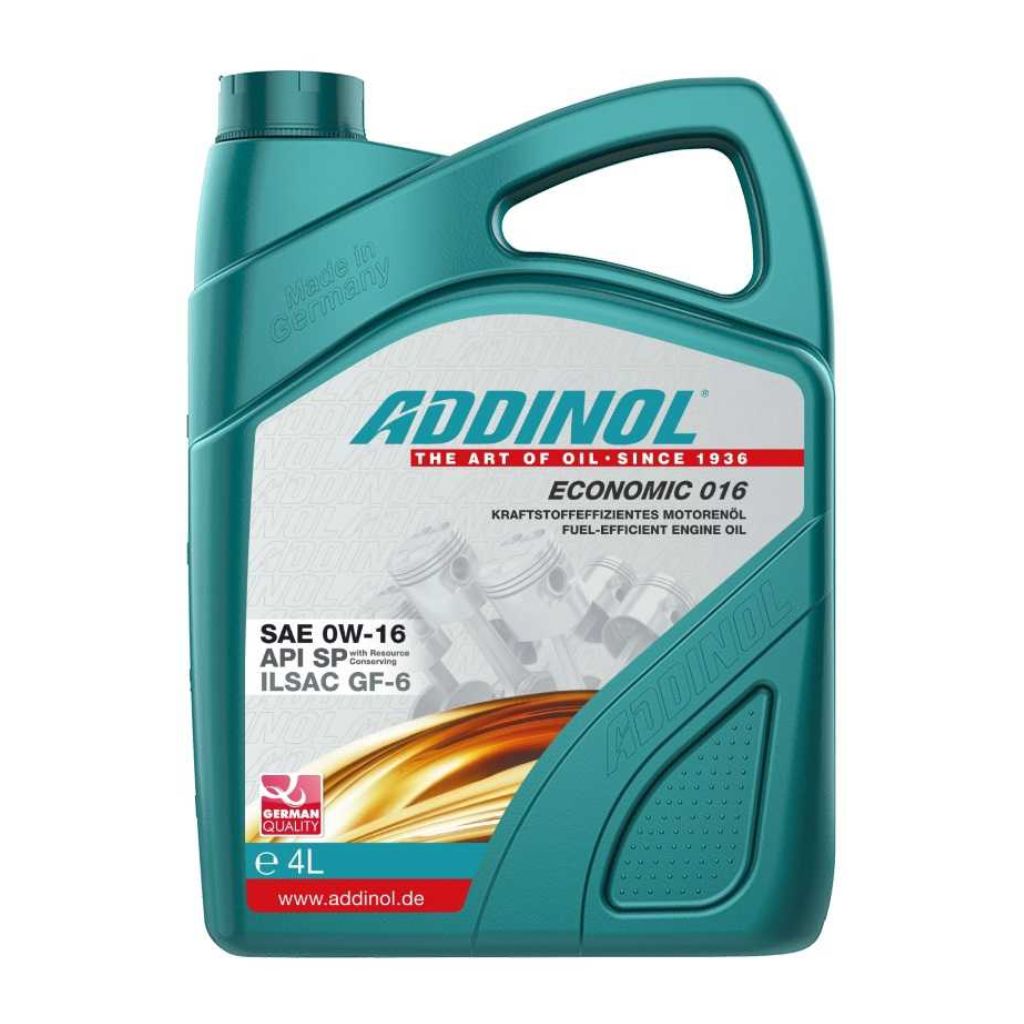 ADDINOL  0W-16  Economic 0W-16 SN / RC   SN  PETROL  ENGINE MOTOR OIL