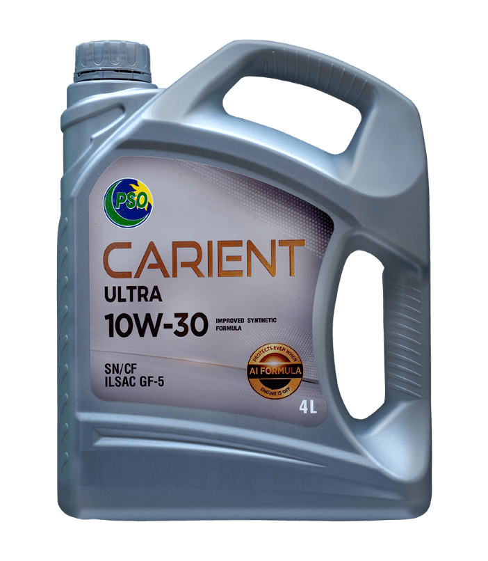 PSO  10W-30  CARIENT ULTRA 10W-30 Sn/CF(WITH AI FORMULA)  SN  PETROL  ENGINE MOTOR OIL  1  LITRE