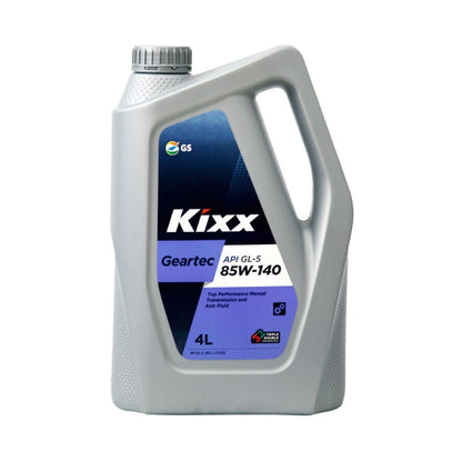 KIXX 85W-140 GL-5 TRANSAXLE GEAR OIL SEMI SYNTHETIC