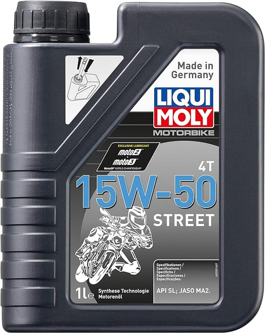 LIQUI MOLY   15W-50  Mos2 Leichtlauf 15w50 API-SL   SL  PETROL  ENGINE MOTOR OIL