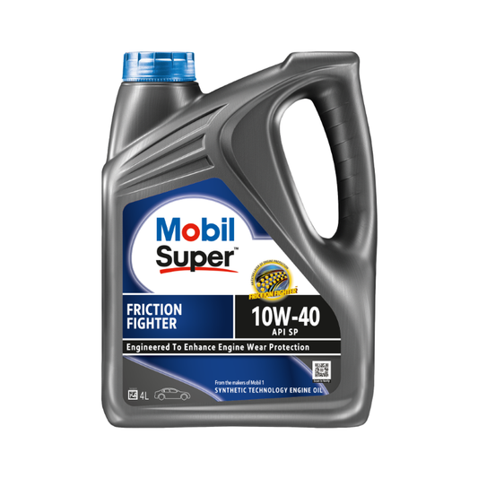 Mobil 1 IMPORTED  10W-40  MOBIL 1 SUPER 10W-40 IMPORTED BLUE SP FRICTION FIGHTER  SN+  PETROL  ENGINE MOTOR OIL