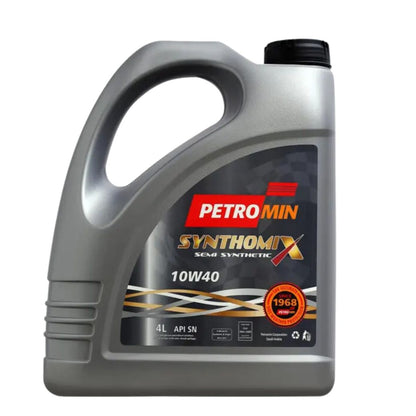 PETROMIN  10W-40  SYNTHOMIX 10W-40 SN   SN  PETROL  ENGINE MOTOR OIL