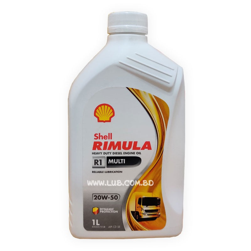 Shell RIMULA R1 SAE 50 SAE-50 DIESEL ENGINE MOTOR OIL – GARI PARTS