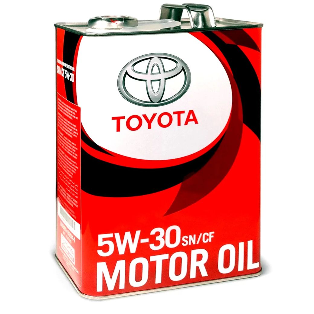 TOYOTA GENUINE   5W-30  5W-30 TIN RED  SN  PETROL  ENGINE MOTOR OIL