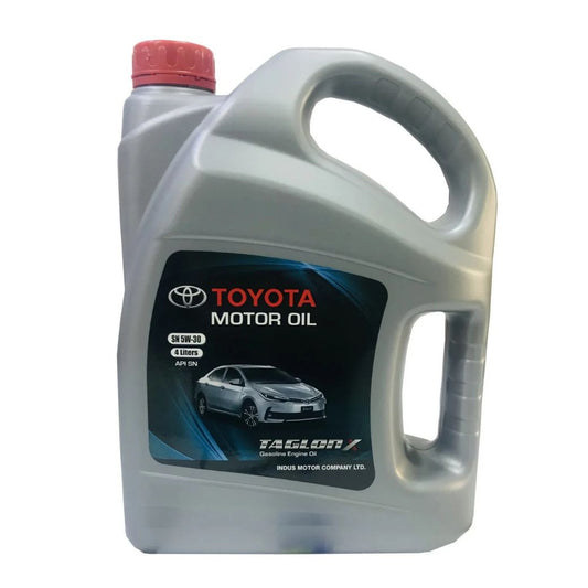 TOYOTA GENUINE   5W-30  TAGLON X 5W30 SYNTHETIC TECHONOLGY SEMI- SYNTHETIC  SN  PETROL  ENGINE MOTOR OIL