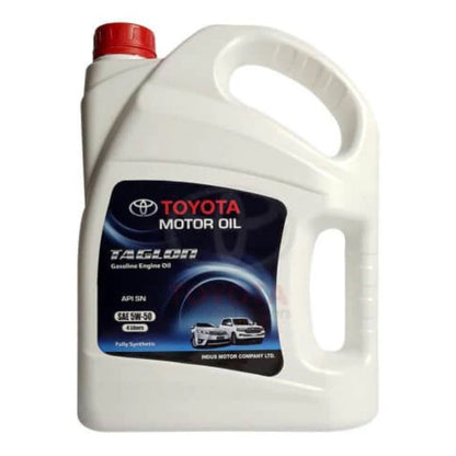 TOYOTA GENUINE   5W-50  TAGLON 5W50 FULLY SYNTHETIC  SN  PETROL  ENGINE MOTOR OIL