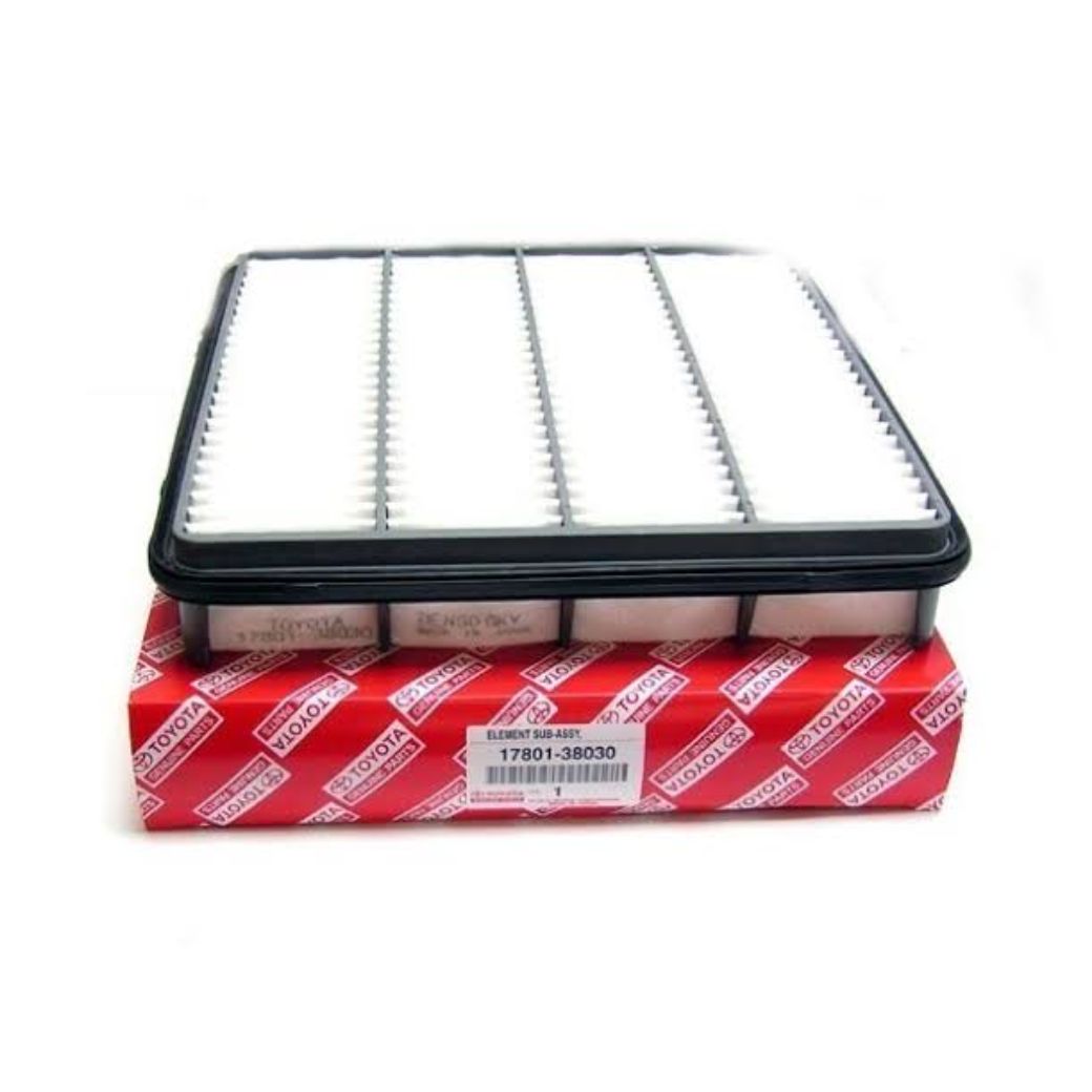 TOYOTA GENUINE AIR FILTER 17801-38030 TOYOTA LANDCRUISER, LEXUS, TUNDR ...
