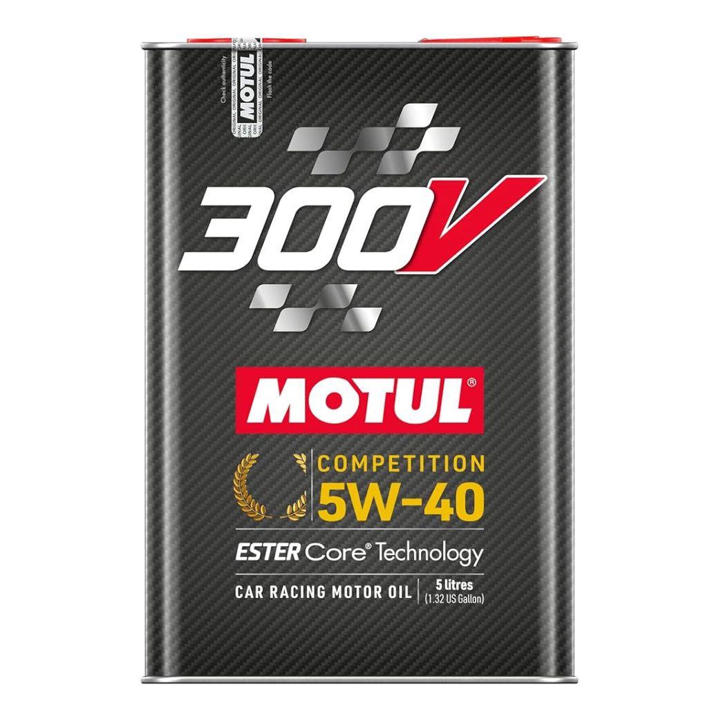 MOTUL  5W-40  300V RACING  (PCMO) 300V COMPETITION 5W40 (Petrol &Diesel Lubricant)     PETROL  ENGINE MOTOR OIL