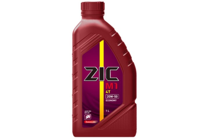 ZIC  20W-50  M1 20W-50 4T  SG  JASO  BIKE  ENGINE MOTOR OIL